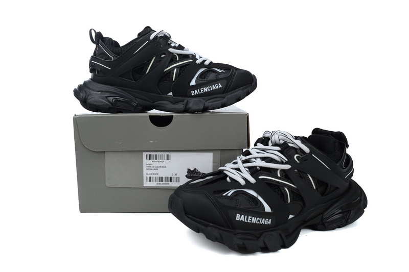 Balenciaga Track Black And White 542023 (No LED)