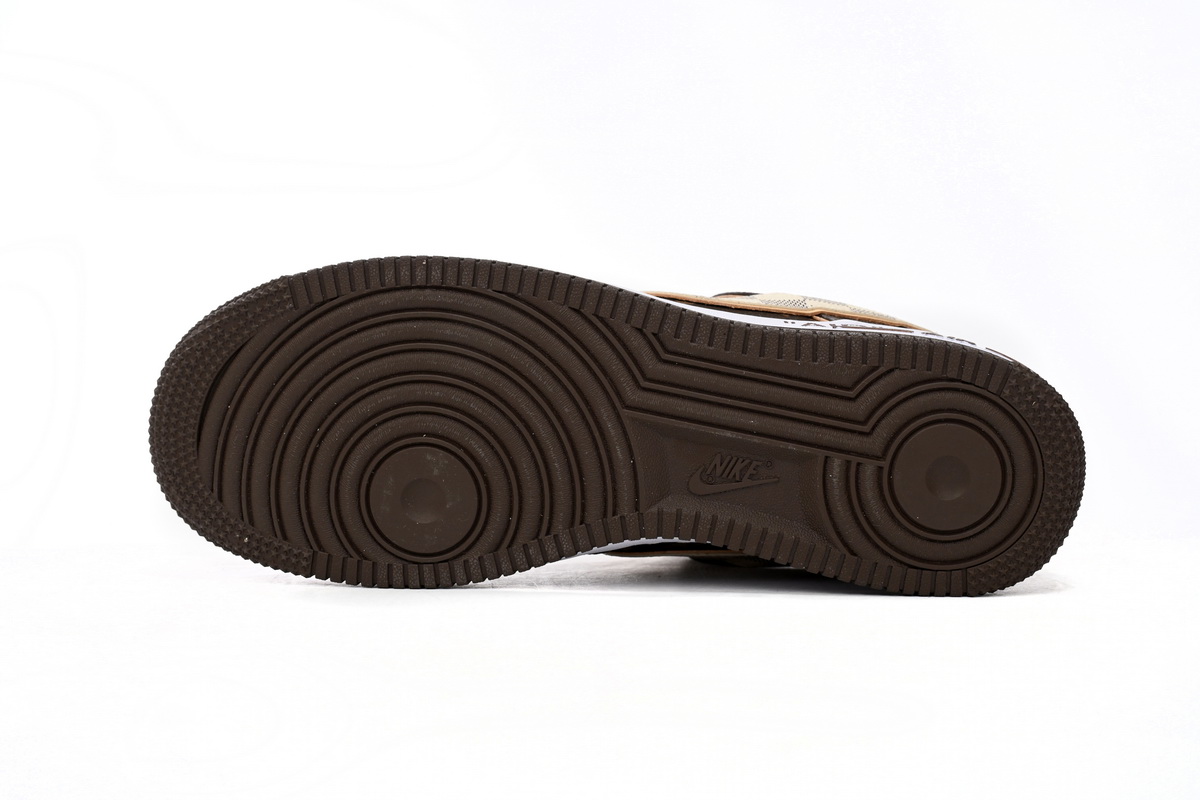 LOUIS VUITTON x Nike Air Force 1 Coffee