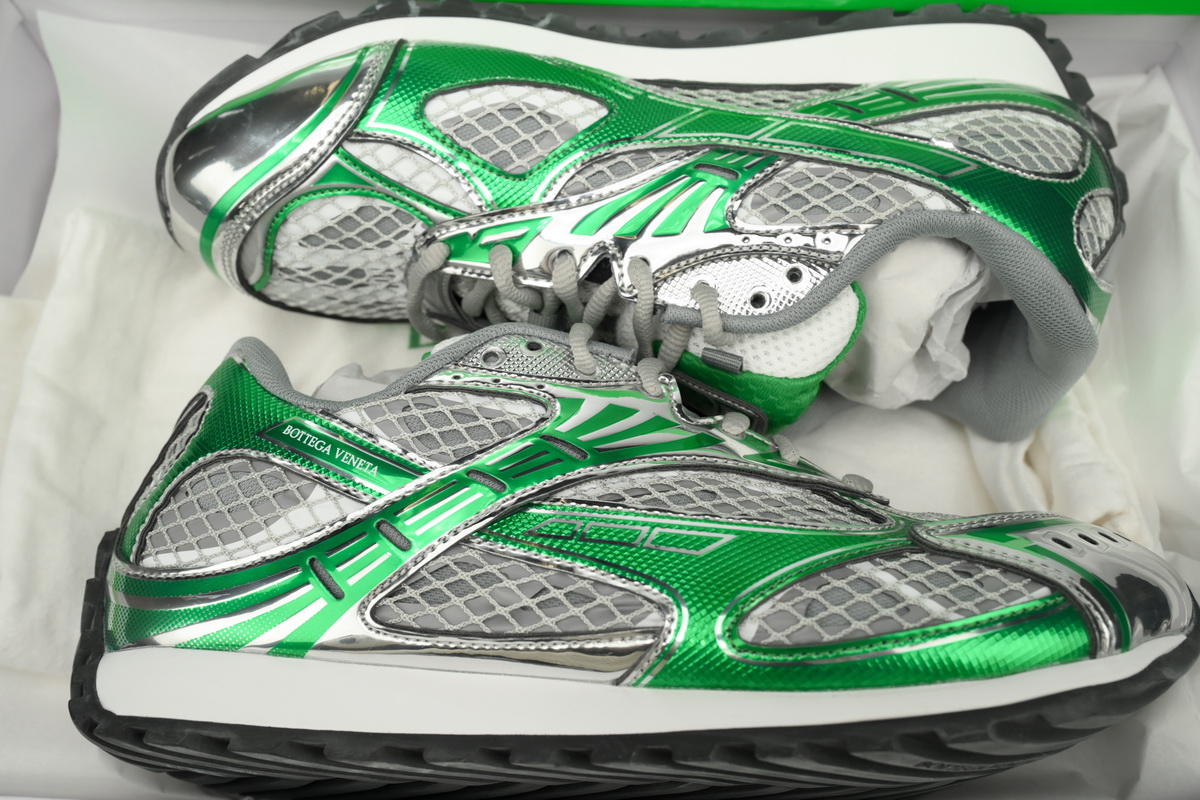 Bottega Veneta Orbit Sneaker Green