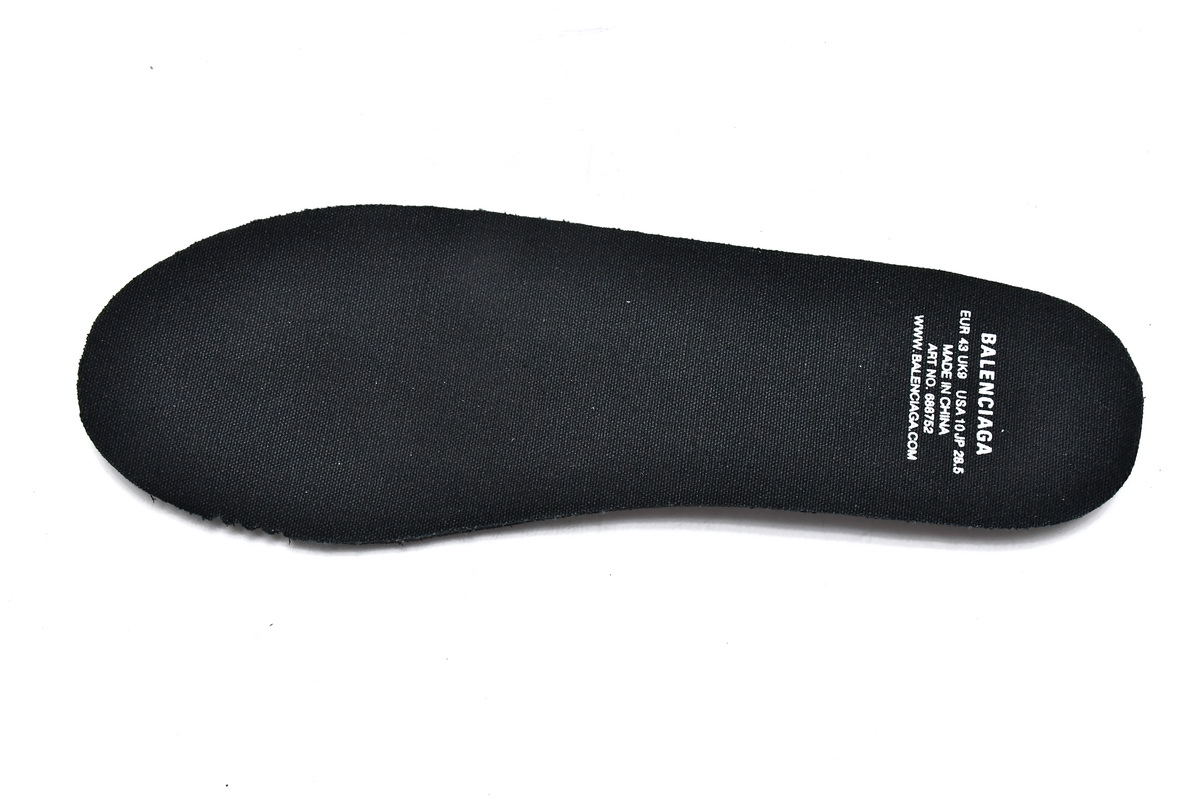 Balenciaga Paris High Top Black 688752W3RC11090