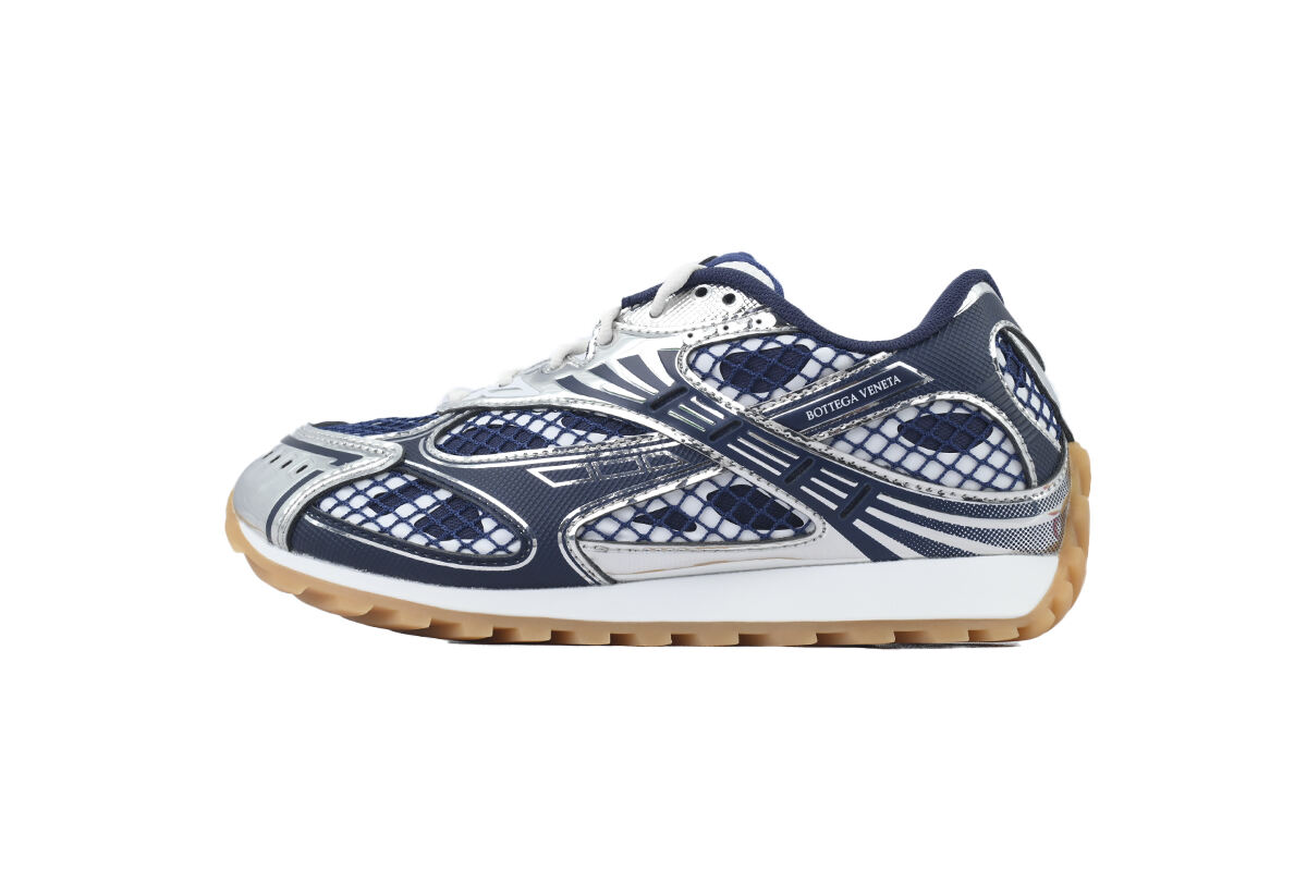 Bottega Veneta Orbit Abyss Silver