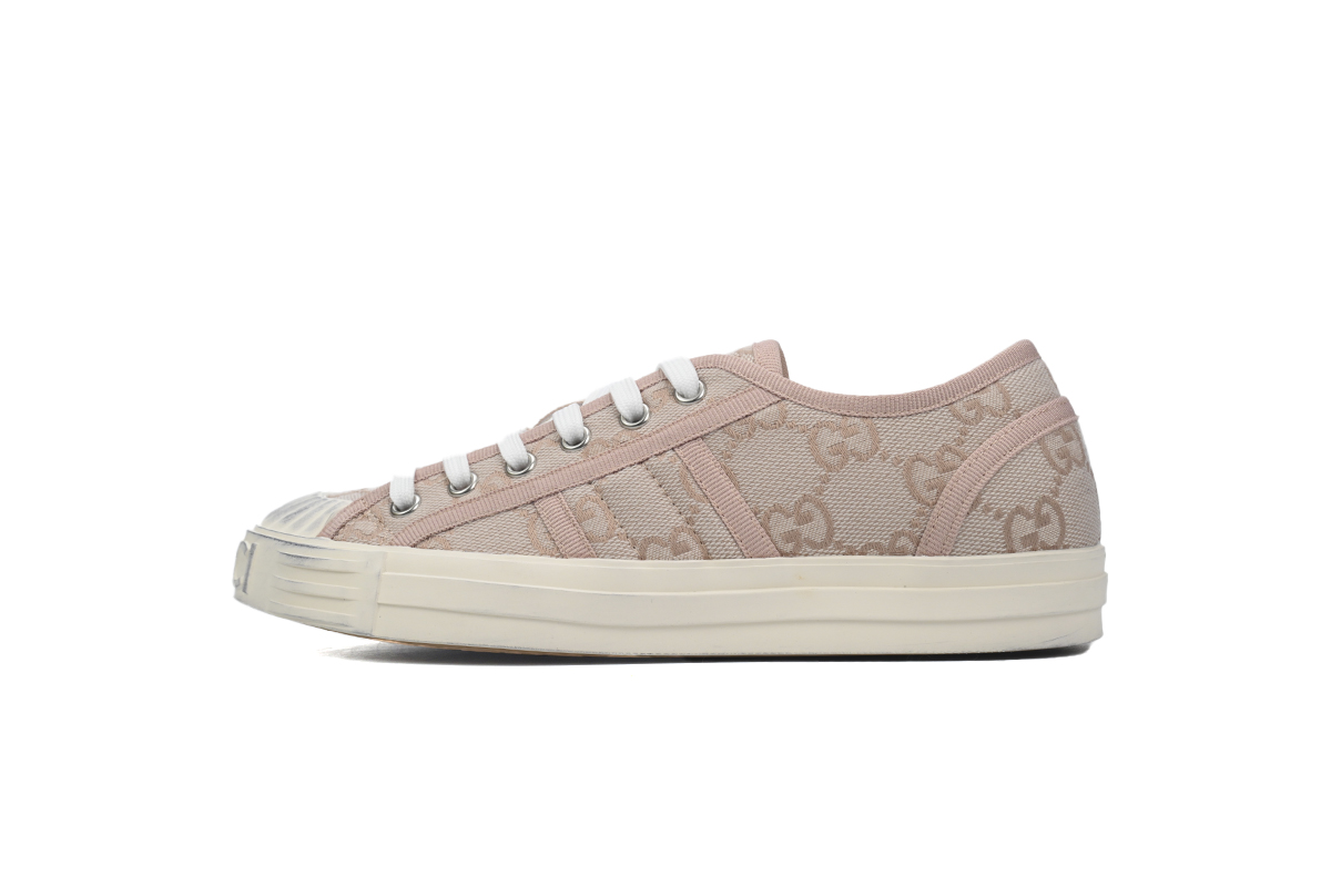 Gucci canvas shoes shell Pink