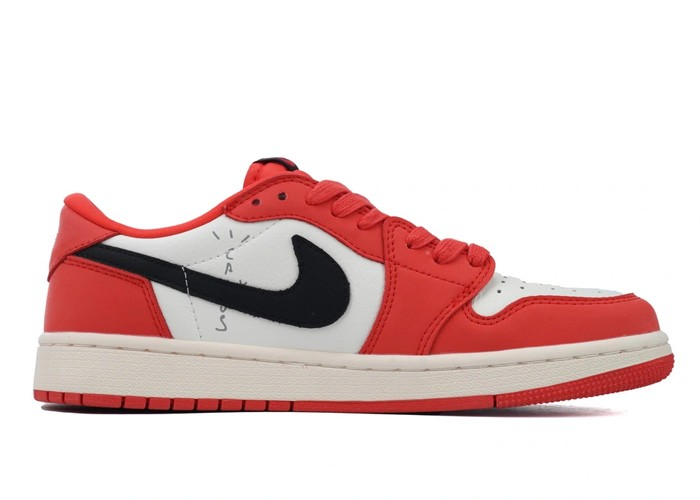 LJR Batch Scott x Air Jordan 1 Low Red DM7688-100