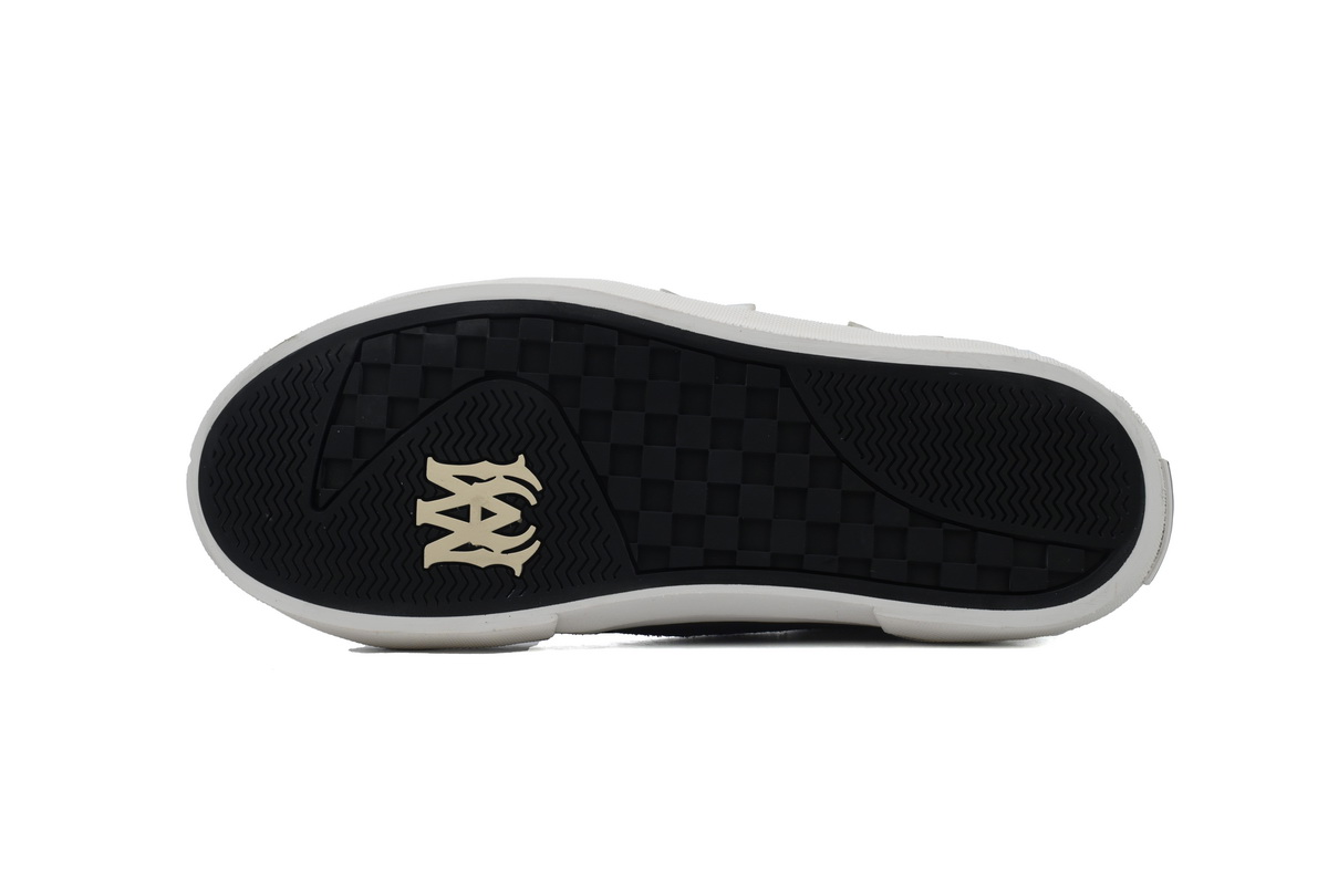 Amiri Sunset Skate Low Sneakers Black Grey