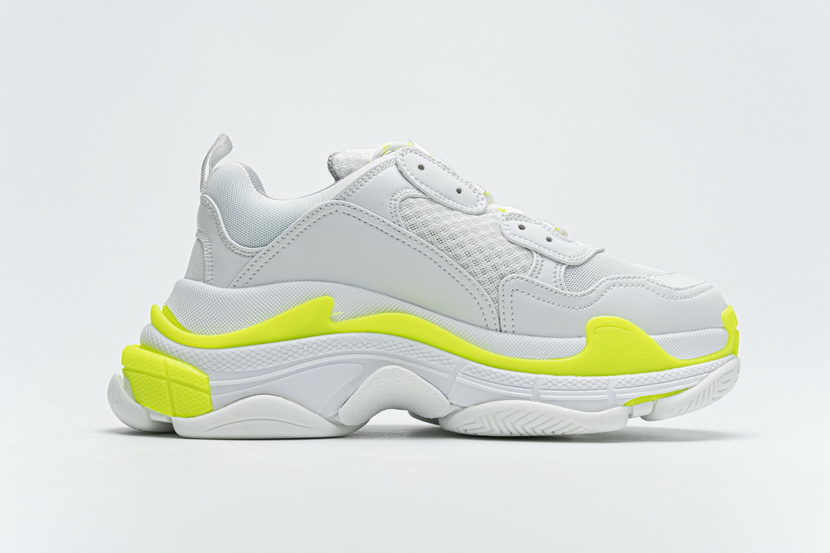 Balenciaga Triple S Fluorescent White 536737 W0901 9088