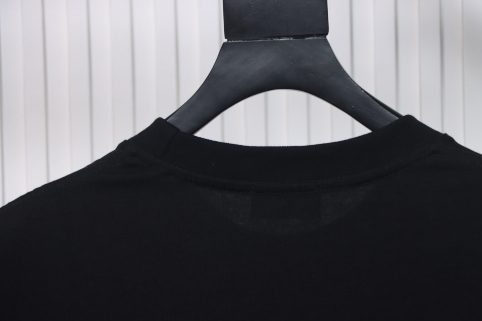 Balenciaga Hot Diamond Earphone Short Sleeve Black
