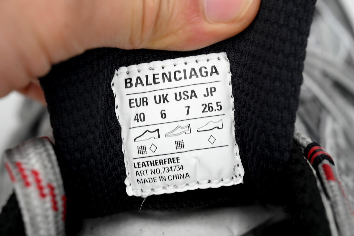 Balenciaga Grey Red