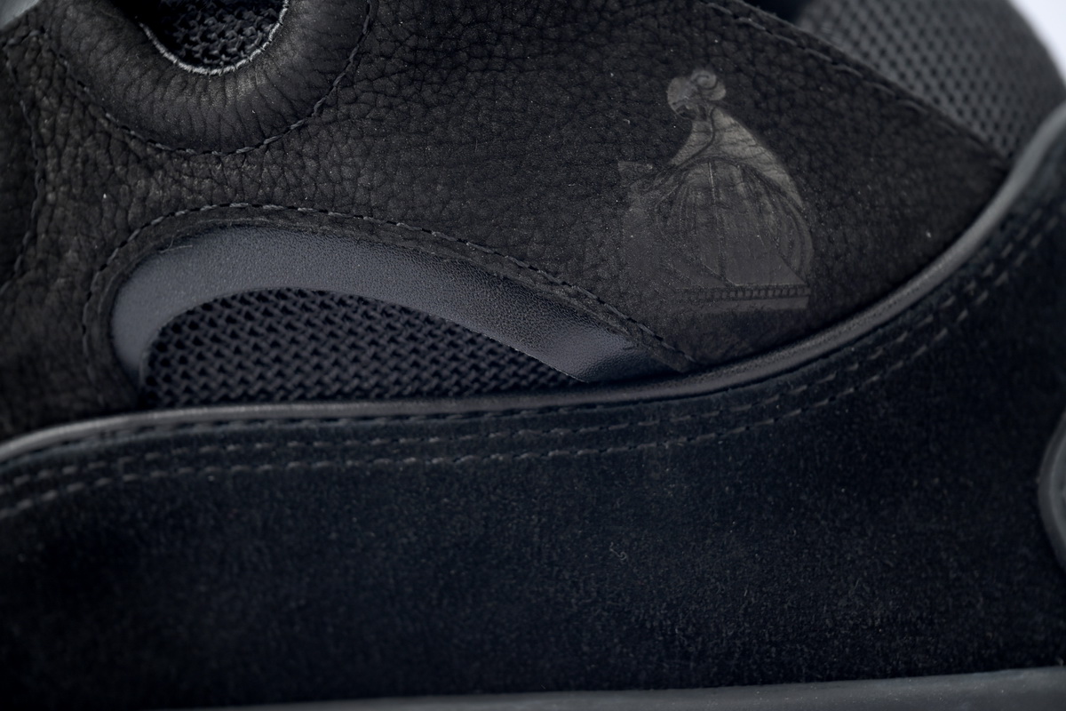 Lanvin Leather Curb All Black