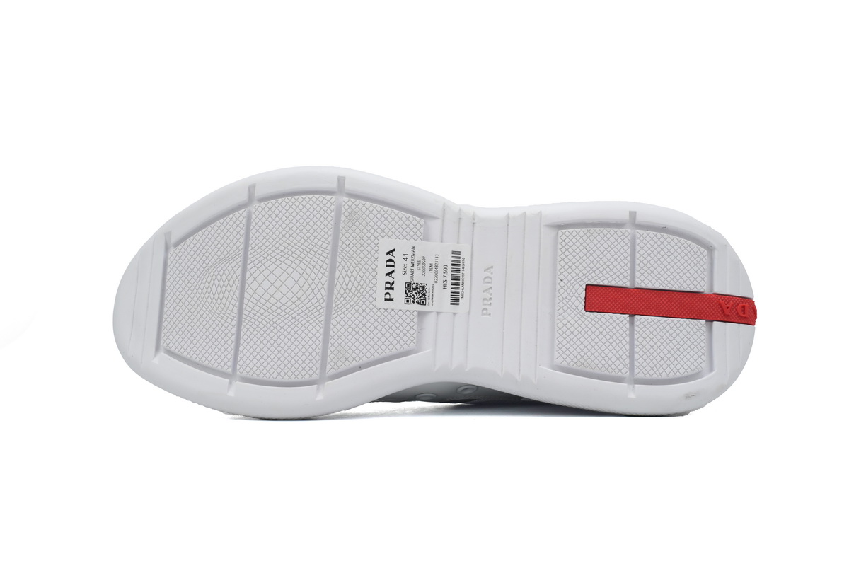 Prada All white mesh shoes
