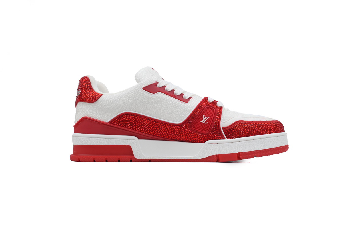 Louis Vuitton LV Trainer Red