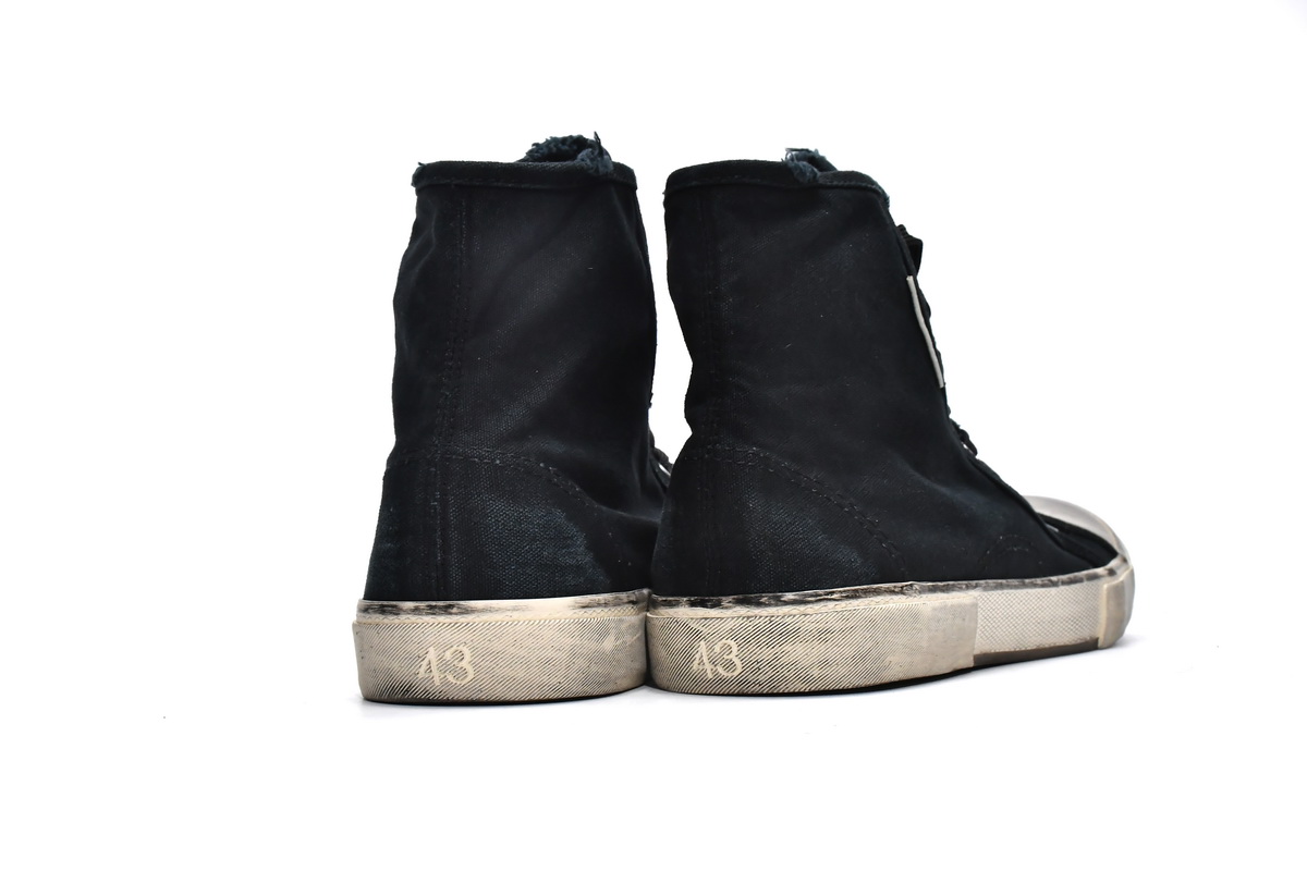 Balenciaga Paris High Top Black 688752W3RC11090