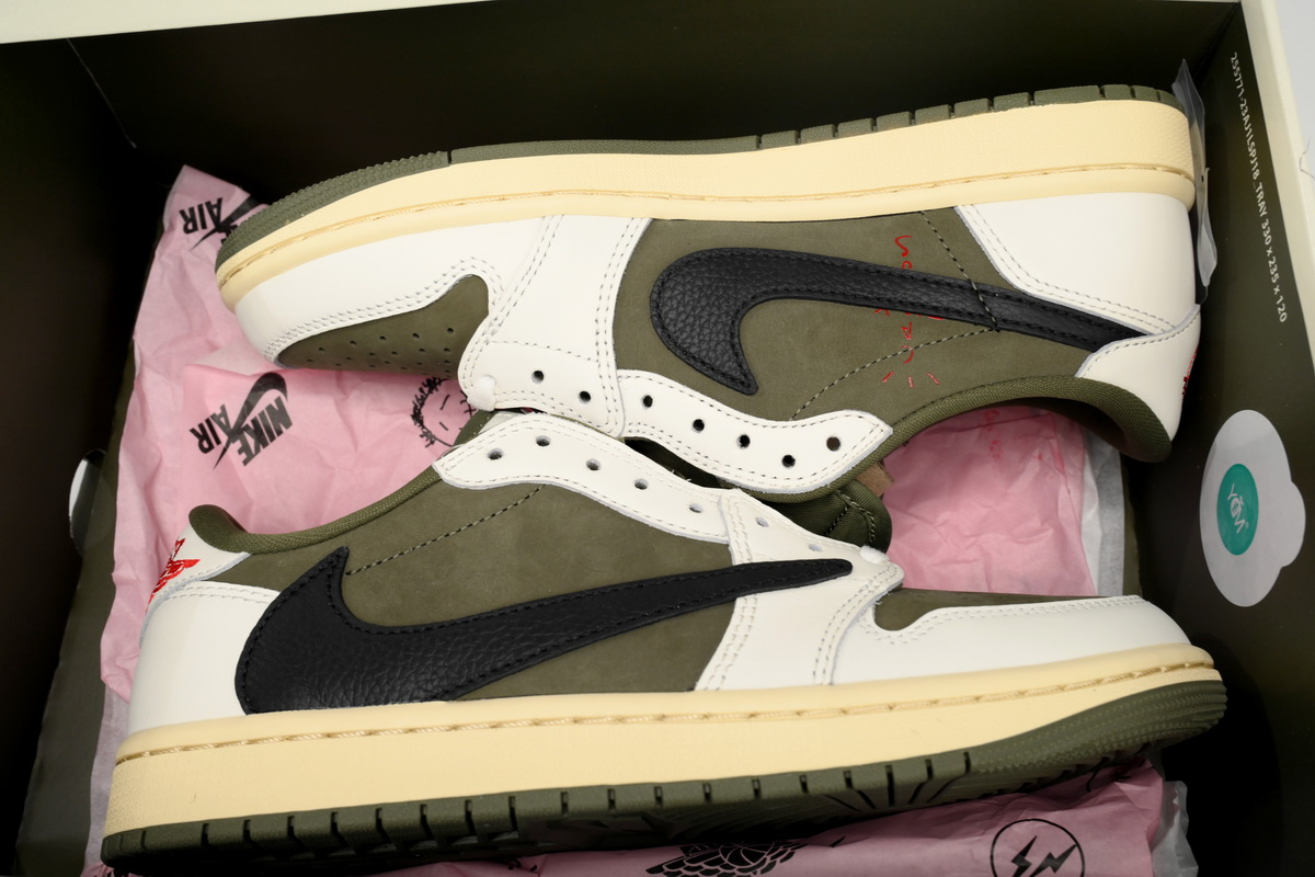 Air Jordan 1 Retro Low OG SP Travis Scott Medium Olive DM7866-200