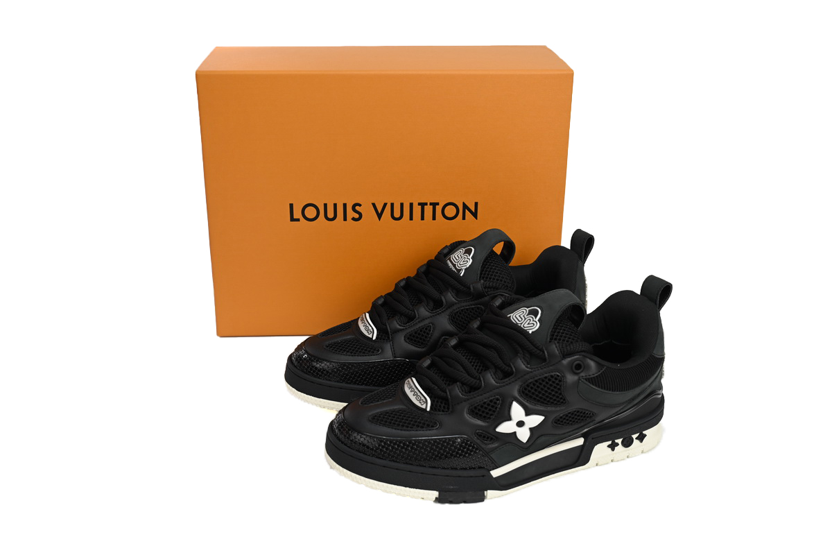 Louis Vuitton Skate Sneaker Black 51BCOLRB