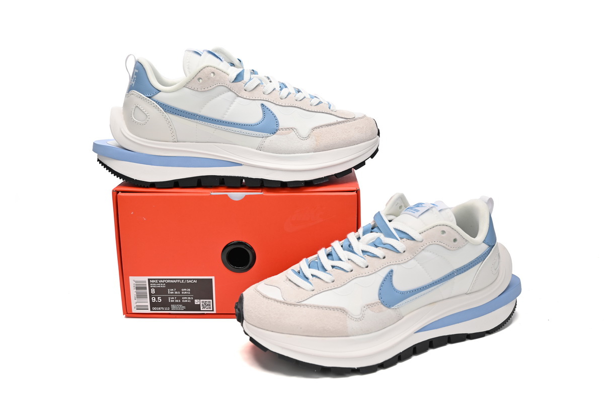 Sacai x Nike VaporWaffle Sesame and Beige Haze Blue DD1875-112