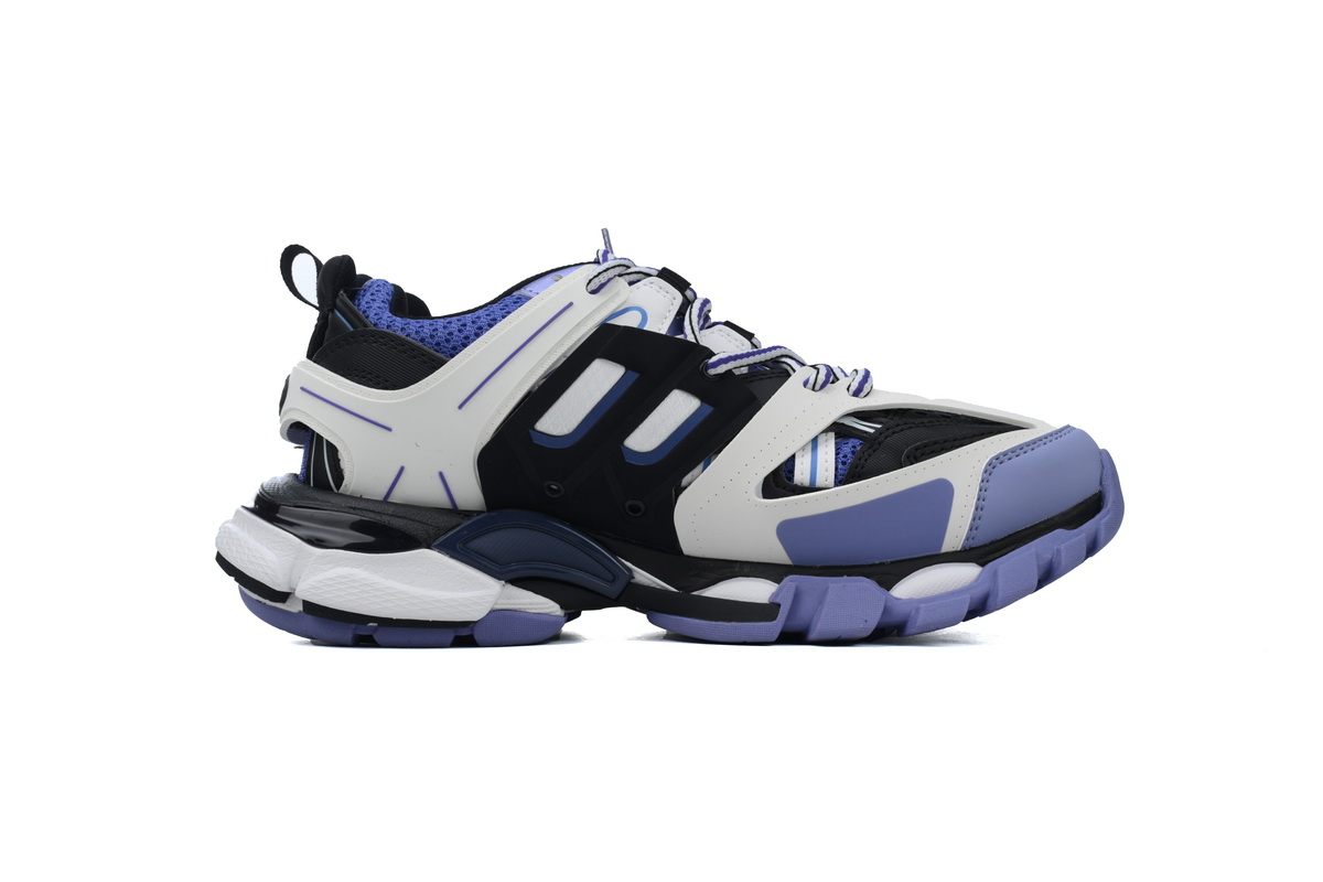 Balenciaga Track Sneaker White Black Purple