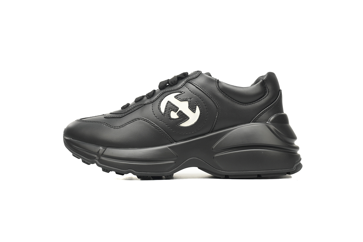 Gucci Rhyton 'Interlocking G - Black Ivory'