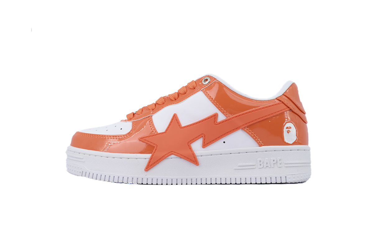Bape STA OZXSHMX91310N A BATHING APE White orange red