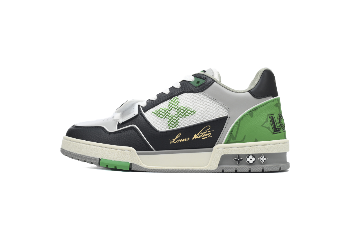 LOUIS VUITTON Trainer Black Green