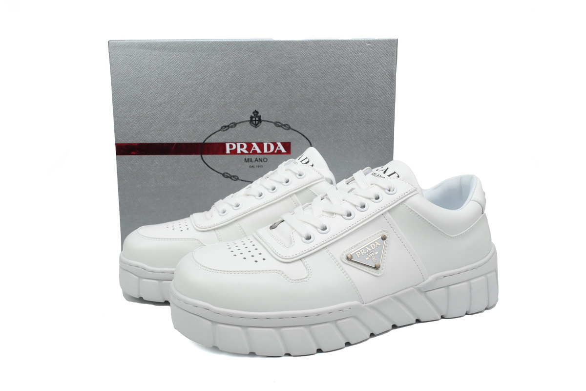 Prada Sneakers Zigzag White