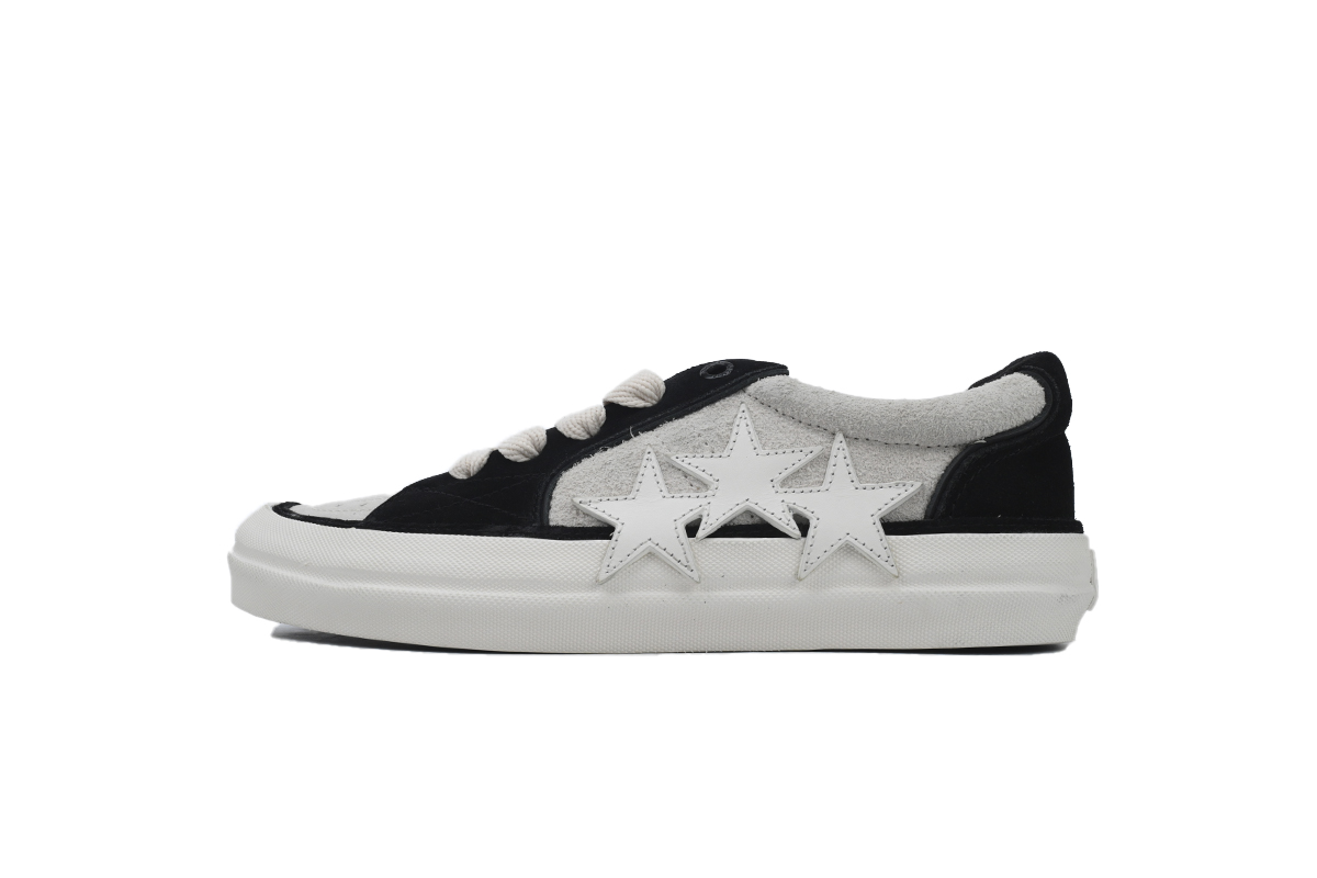 Amiri Sunset Skate Low Sneakers Black Grey
