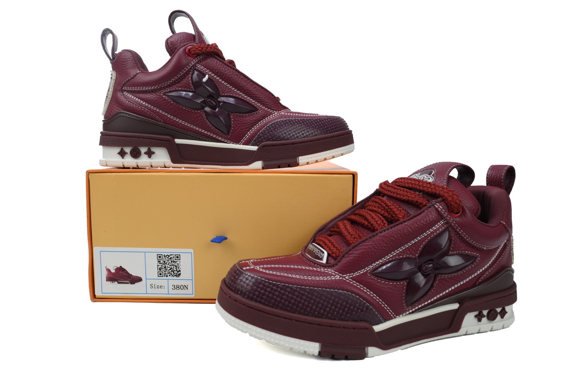 Louis Vuitton Skate Wine