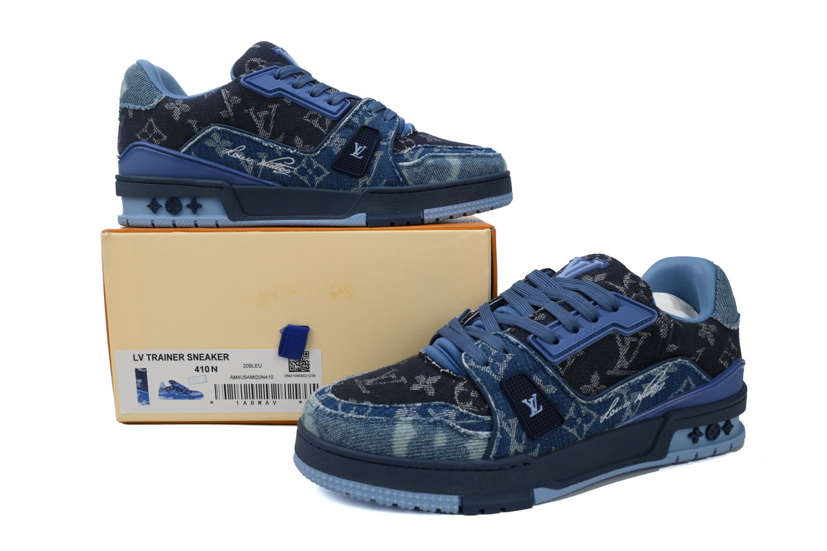 Louis Vuitton Louis Vuitton Trainer Navy Blue