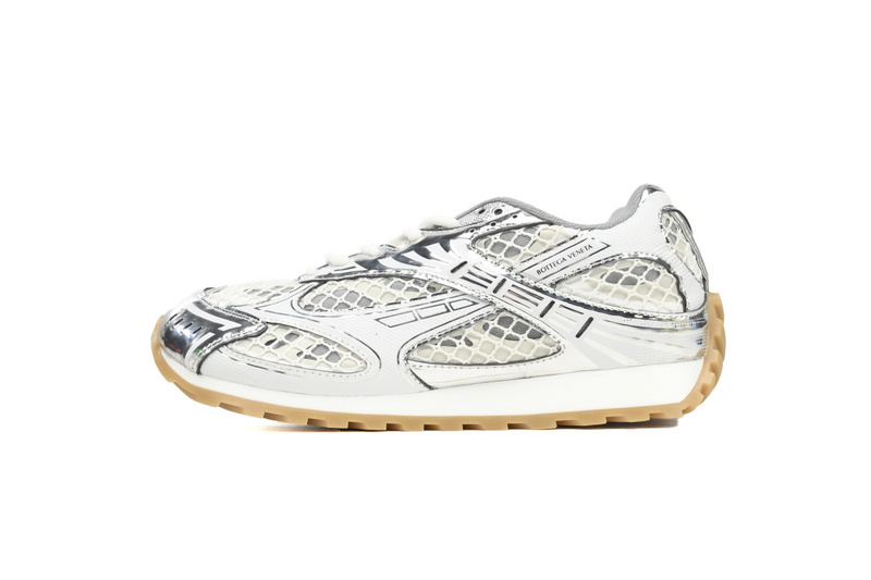 Bottega Veneta Orbit Sneaker Silver