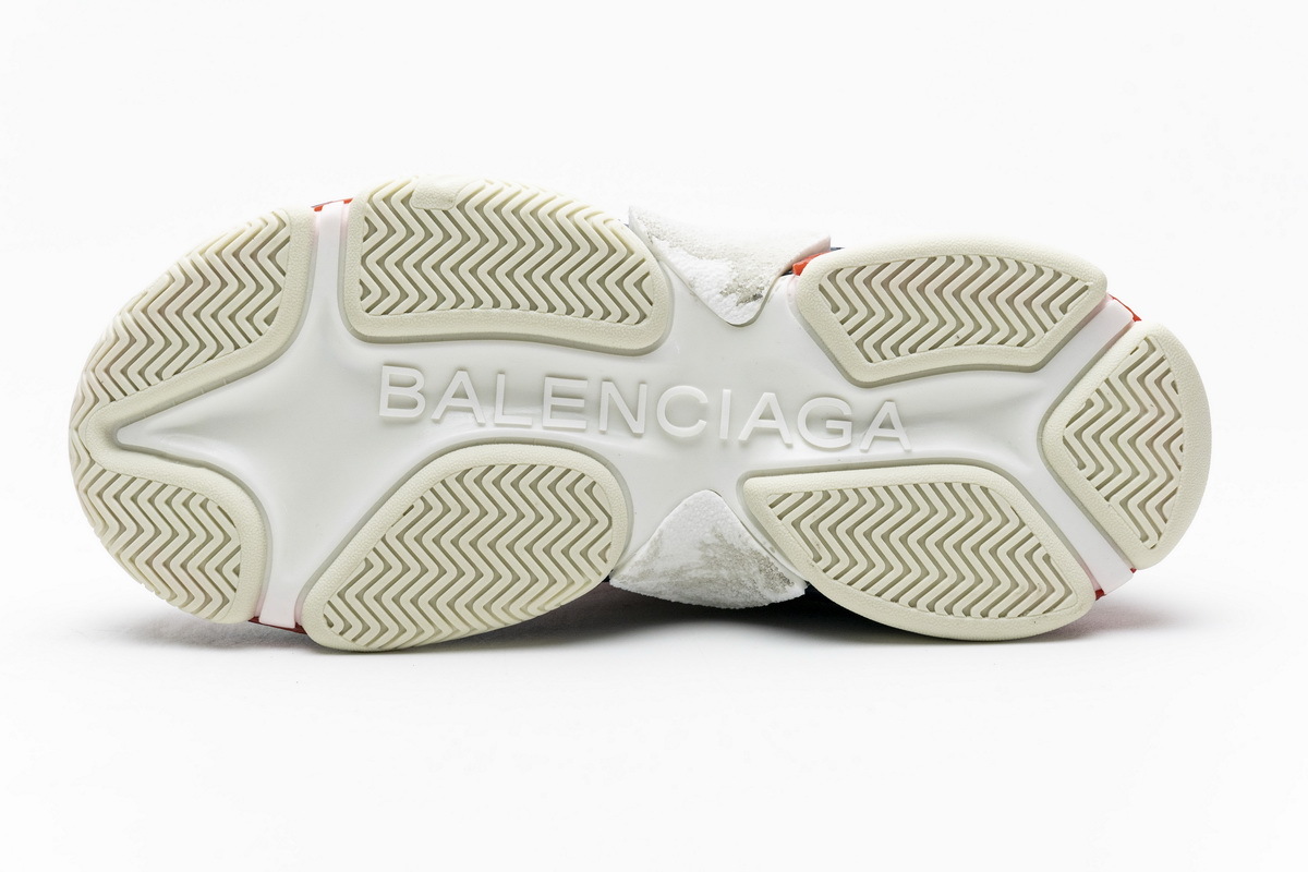 Balenciaga Triple S Red White Dark Grey 541624 W06E2 1863
