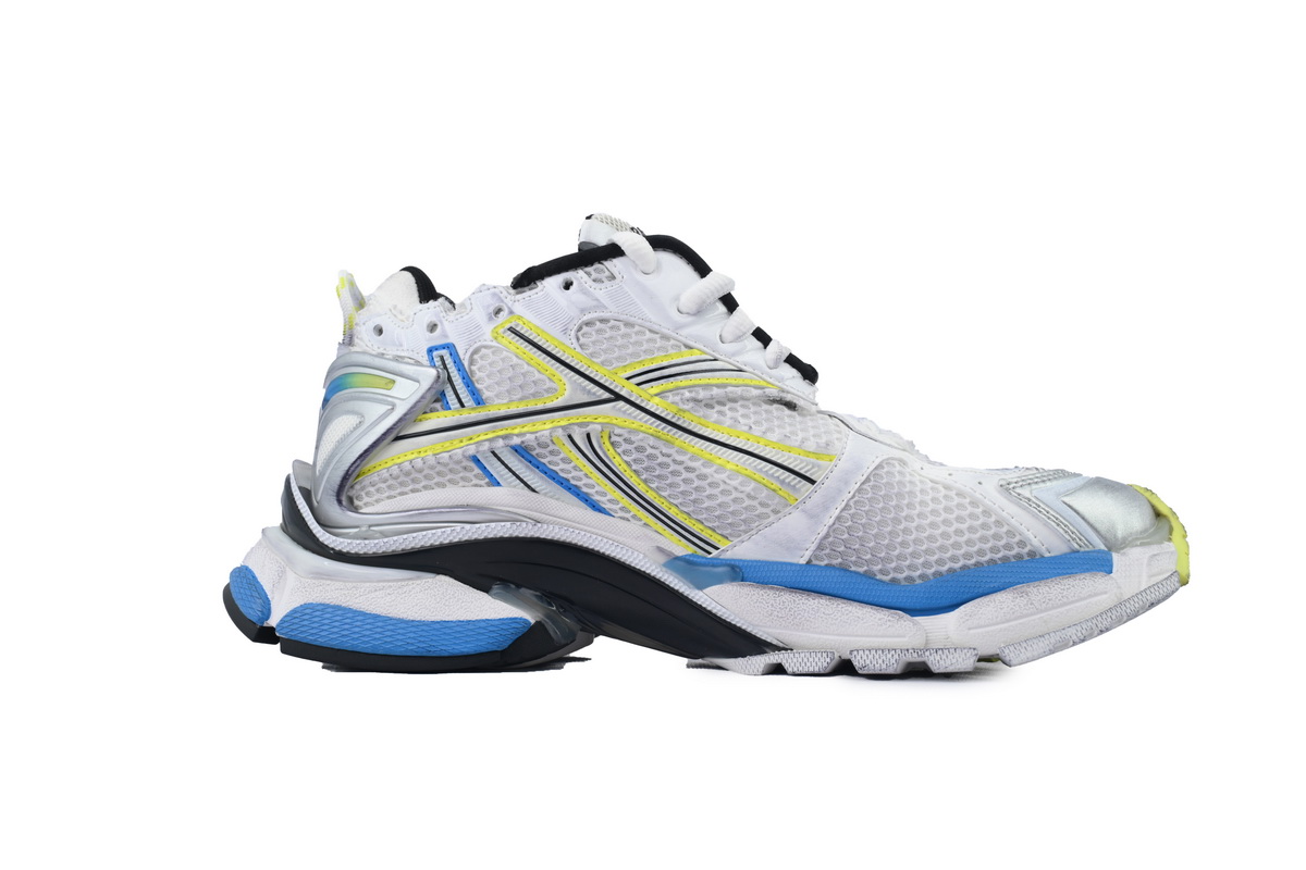 Balenciaga Runner Sneaker 'White Yellow Blue' 772774 W3RMU 9074