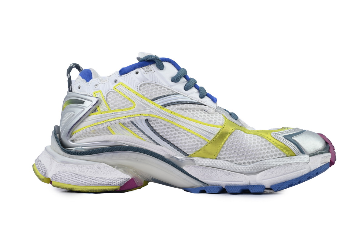 Balenciaga Runner Sneaker 'White Purple Blue' 772767 W3RMU 9547