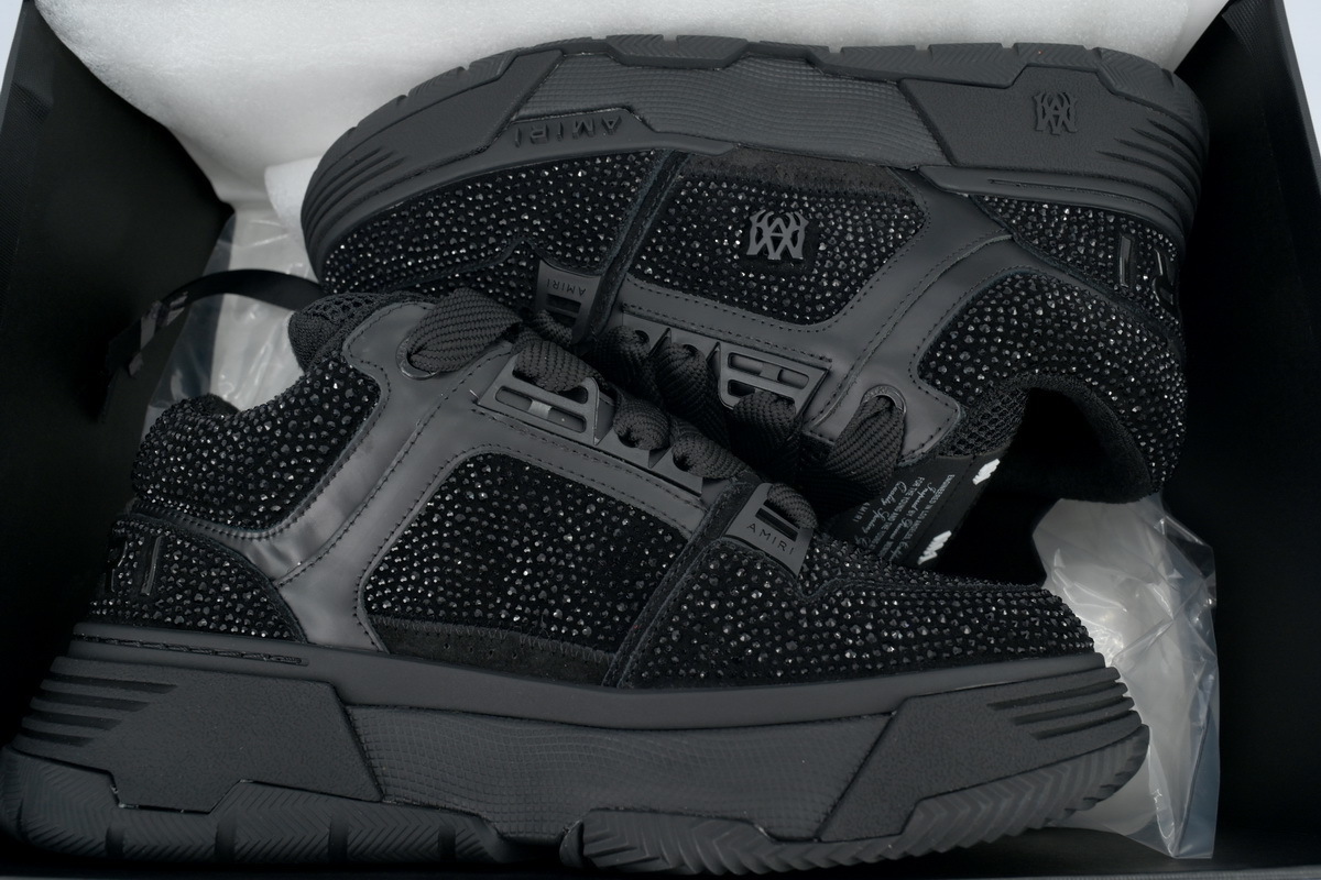 AMIRI Crystal Ma-1 Sneakers Black