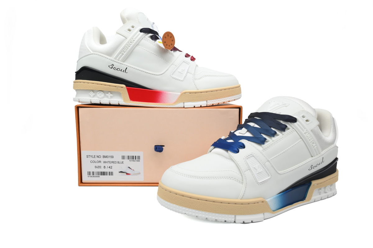 LOUIS VUITTON Trainer ALV Clean Dye White