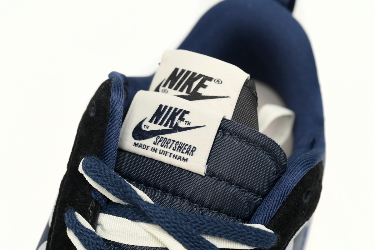 Sacai x Nike VaporWaffle Sesame and Black Blue Silver DD1875-700