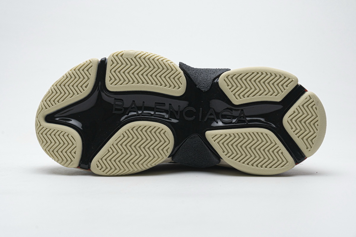 Balenciaga Triple S Black Yellow Pink 490672 W09O5 9035