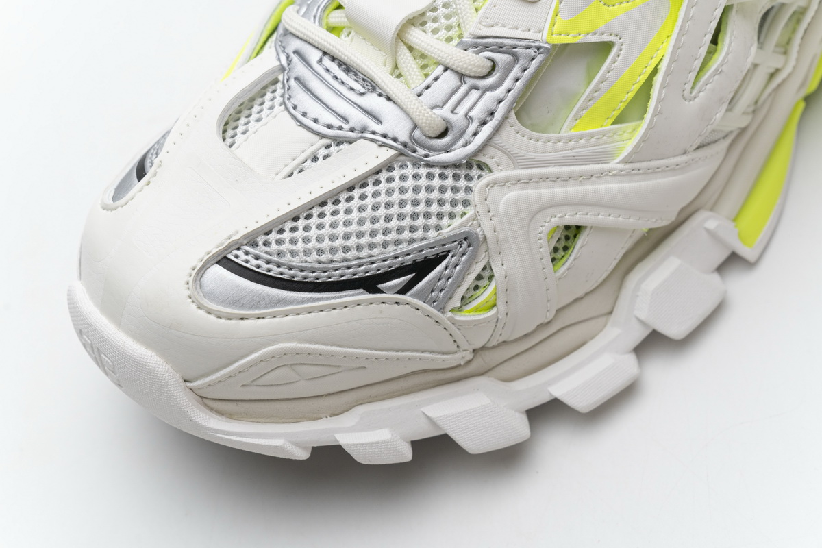 Balenciaga Track 2 Sneaker White Fluo Yellow 568515 W2ON3 9073