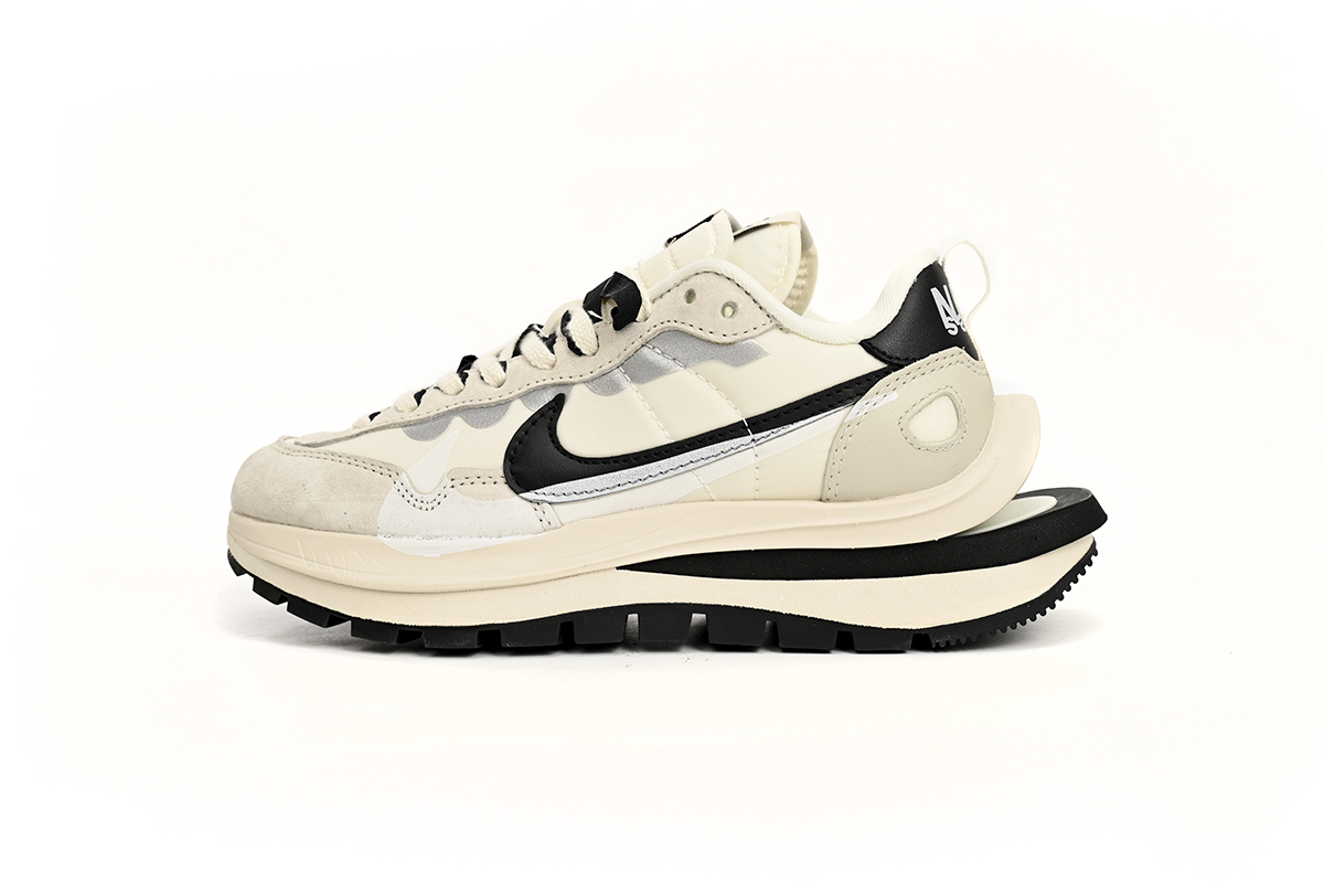 Sacai x Nike VaporWaffle Sesame and Beige Black DD1875-101