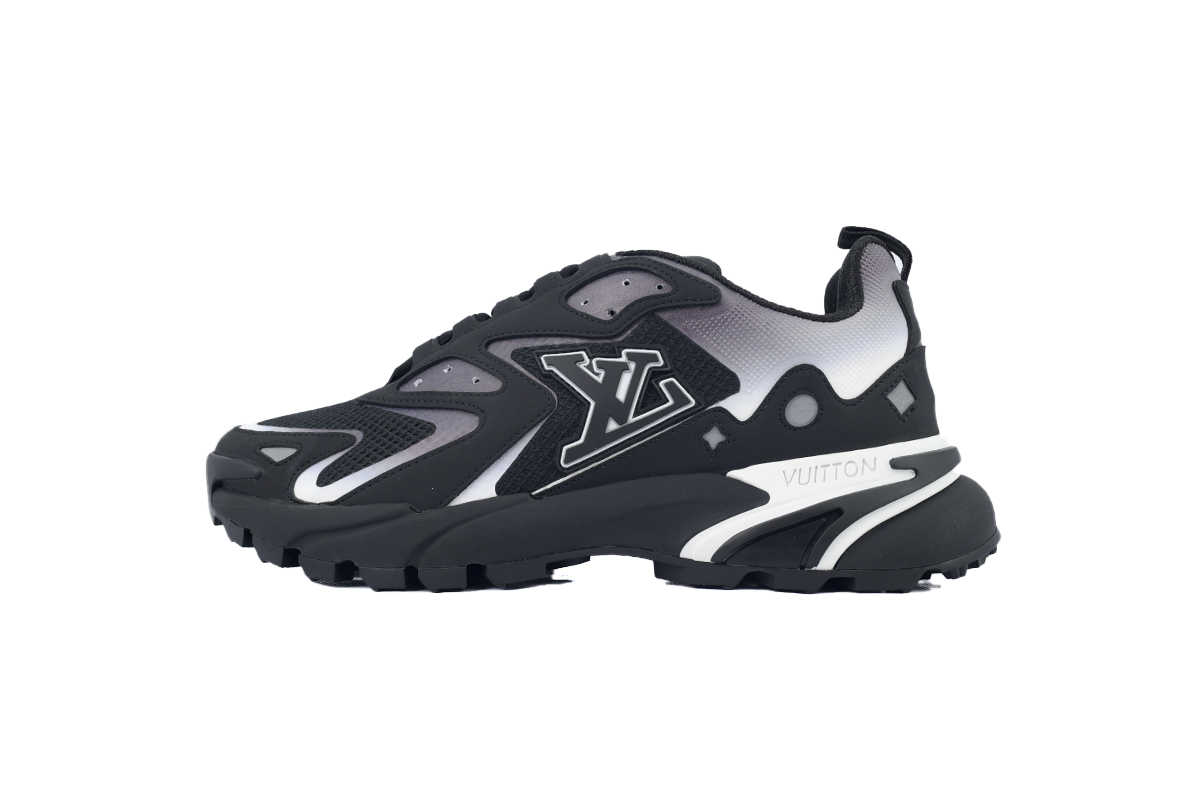 Louis Vuitton Run Tatic Black Silver