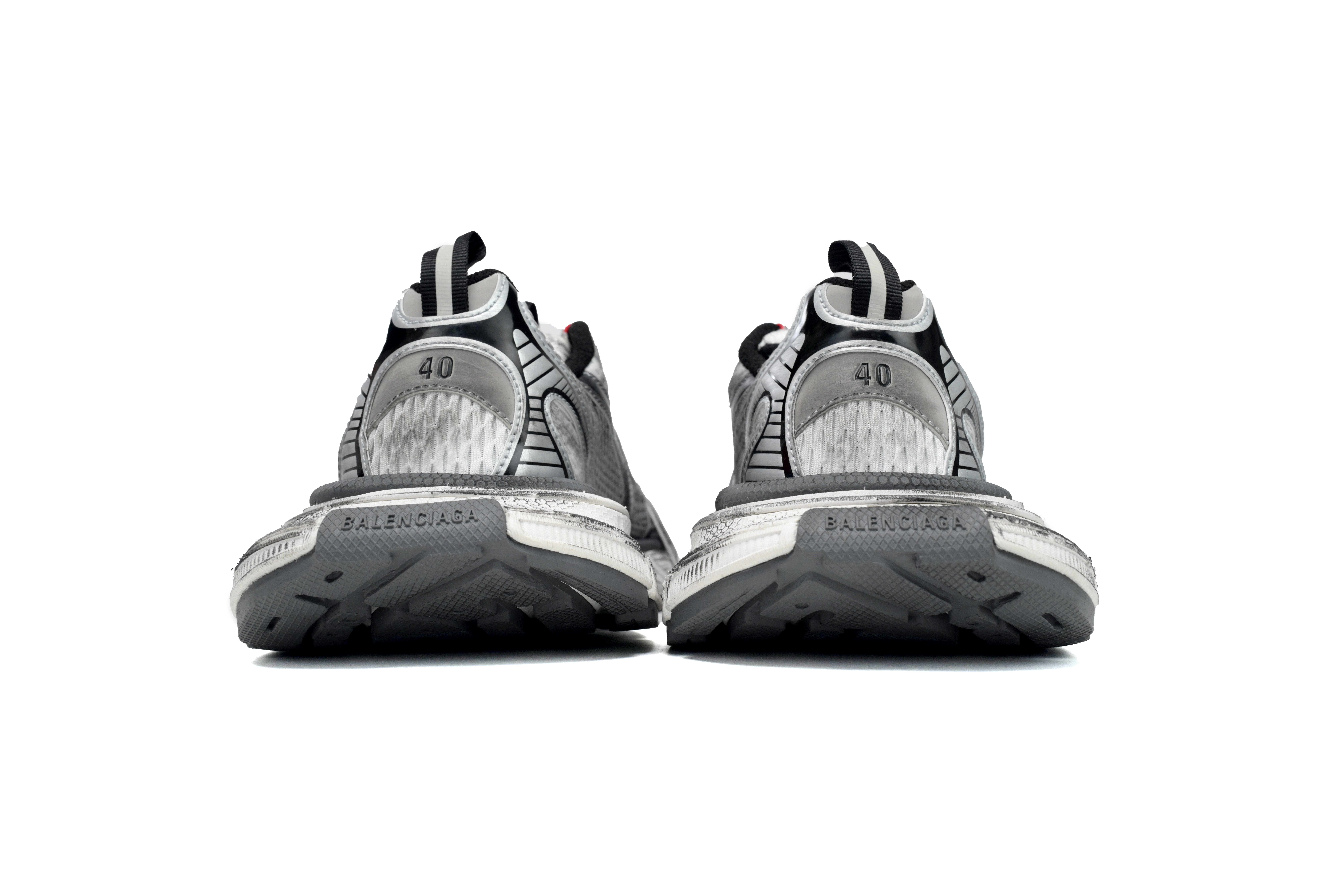Balenciaga Grey Red