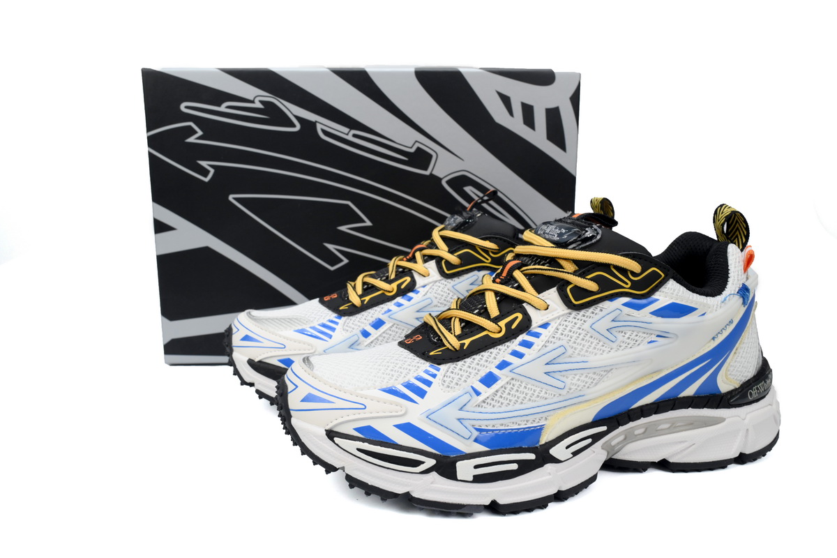 OFF-WHITE Out Of Light Blue and White IIA295F24 FAB00 20945