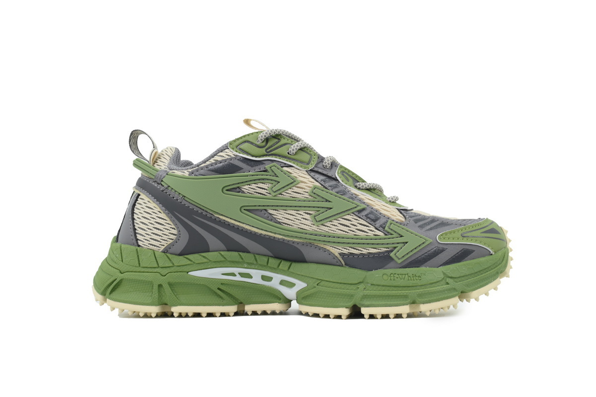 OFF-WHITE Out Of Military Green Grey