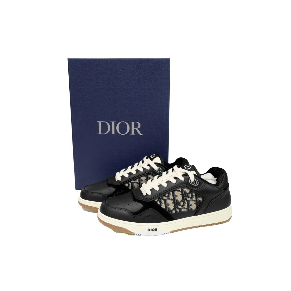 Dior B27 Low Black Beige 3SN272ZIR-H965