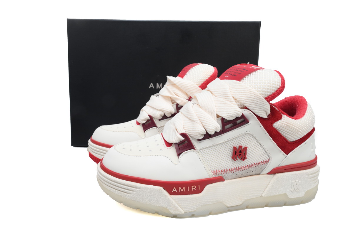 AMIRI White Red