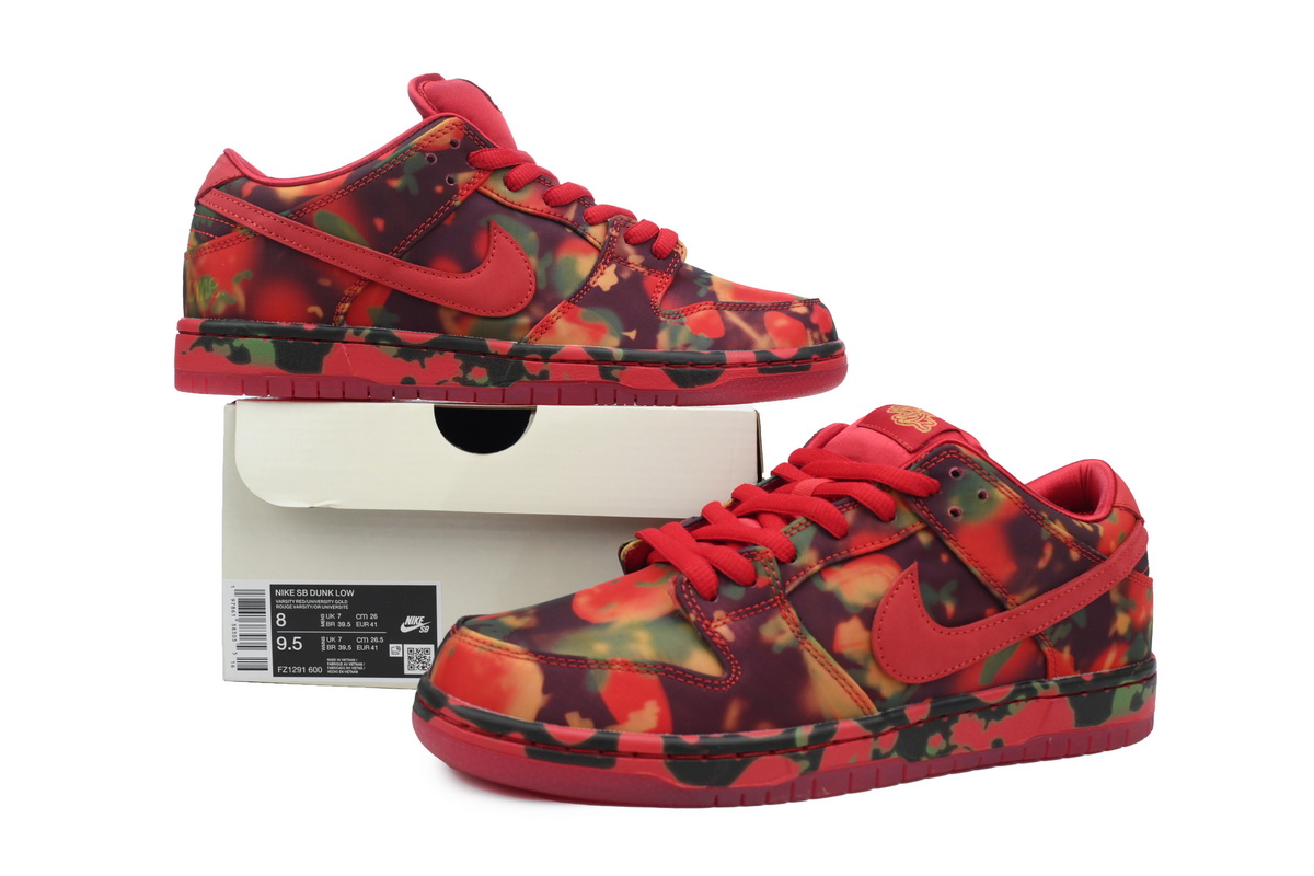 The Wizard of Oz x Dunk Low SB 'Poppy Field' FZ1291-600