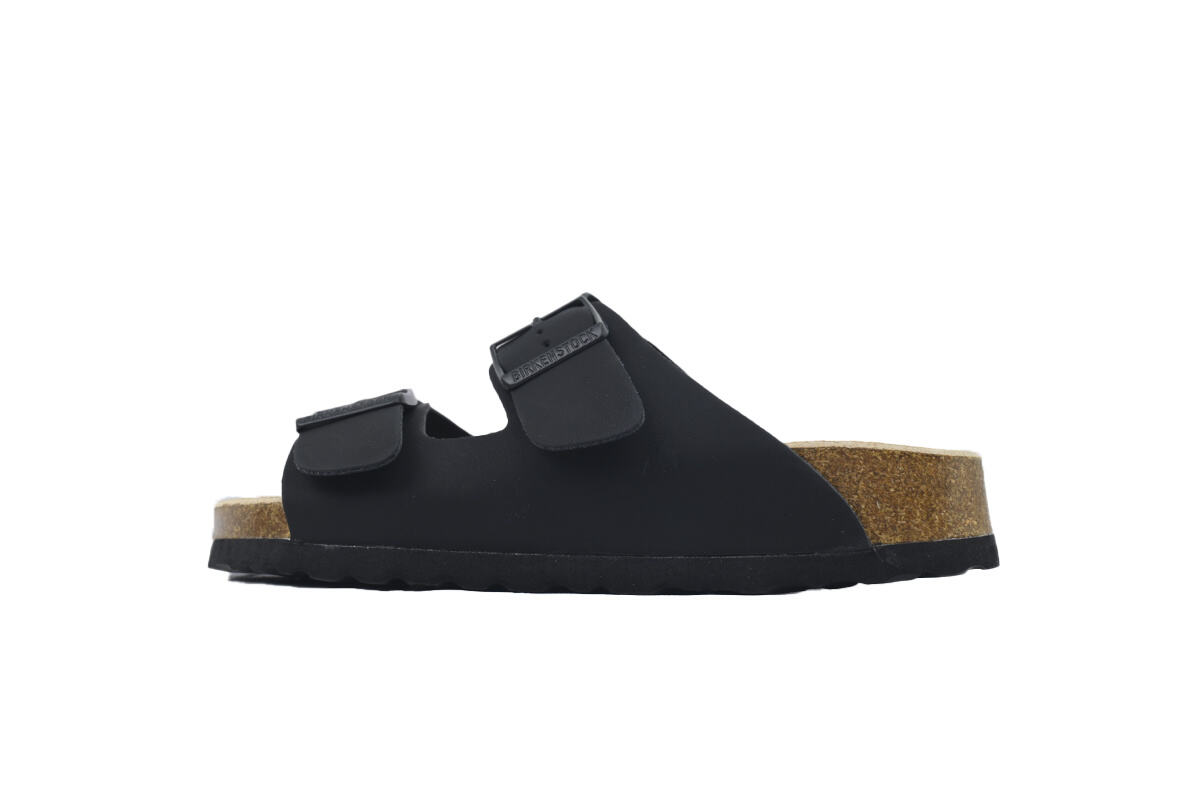 Birkenstock Boston Soft Footbed Black Leather Surface