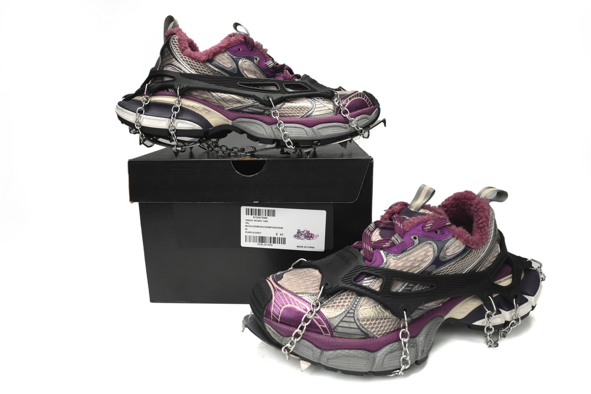 Balenciaga Purple Ice Velvet 734734 W3XL2 1269