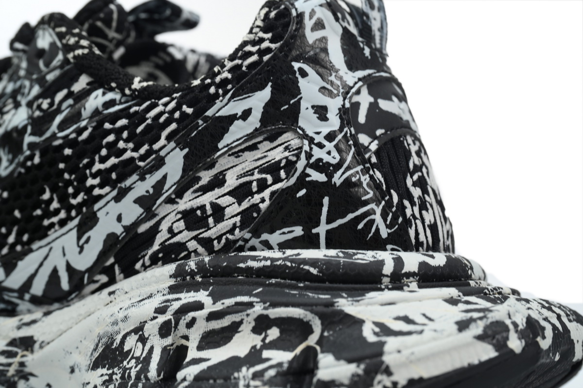 Balenciaga Luminous Black Graffiti 734731 W3XDC 0236