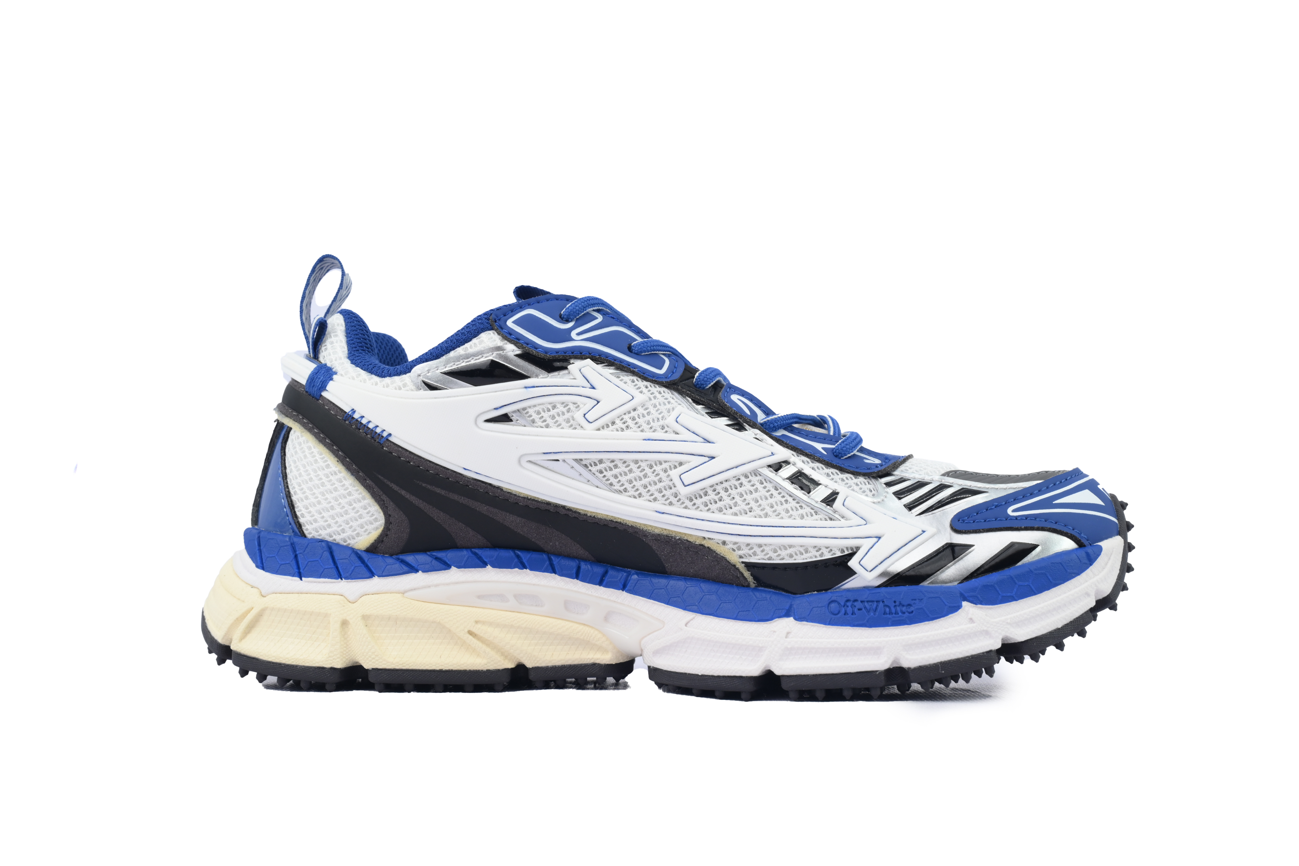 OFF-WHITE Out Of Deep Blue White OMIA295F24 FAB00 10145