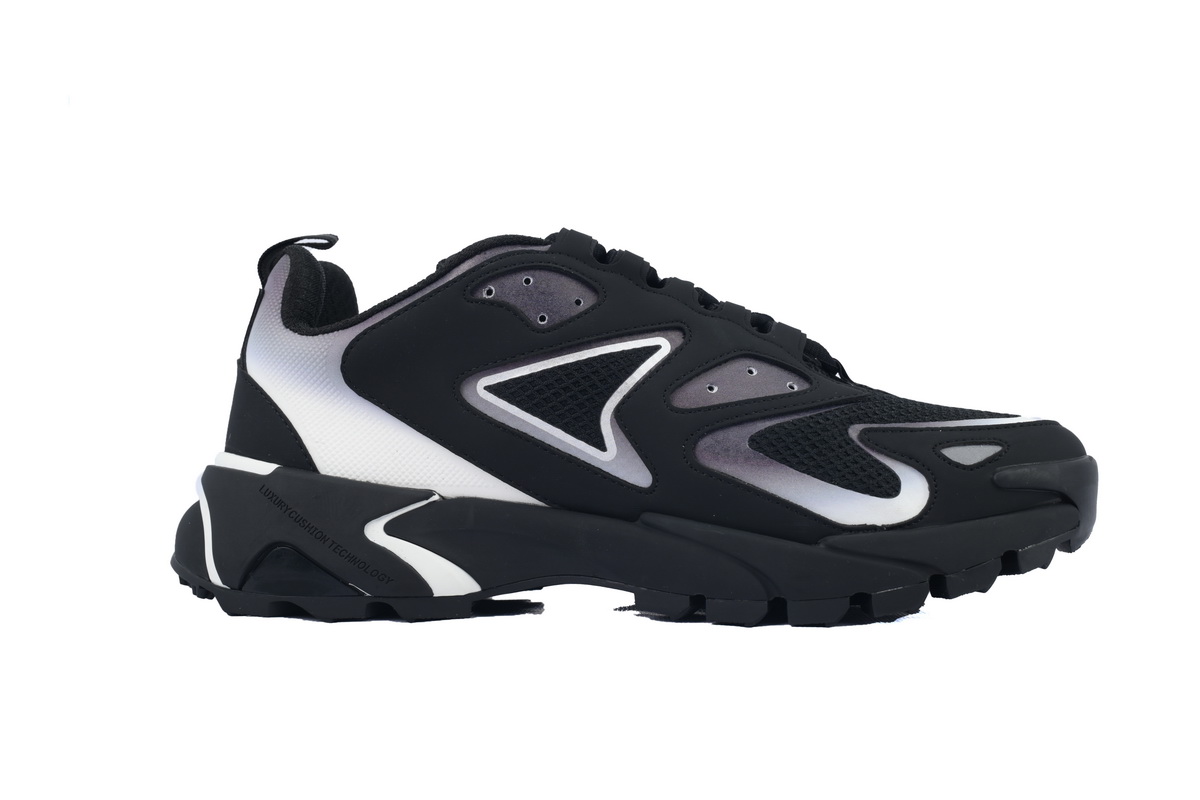 Louis Vuitton Run Tatic Black Silver