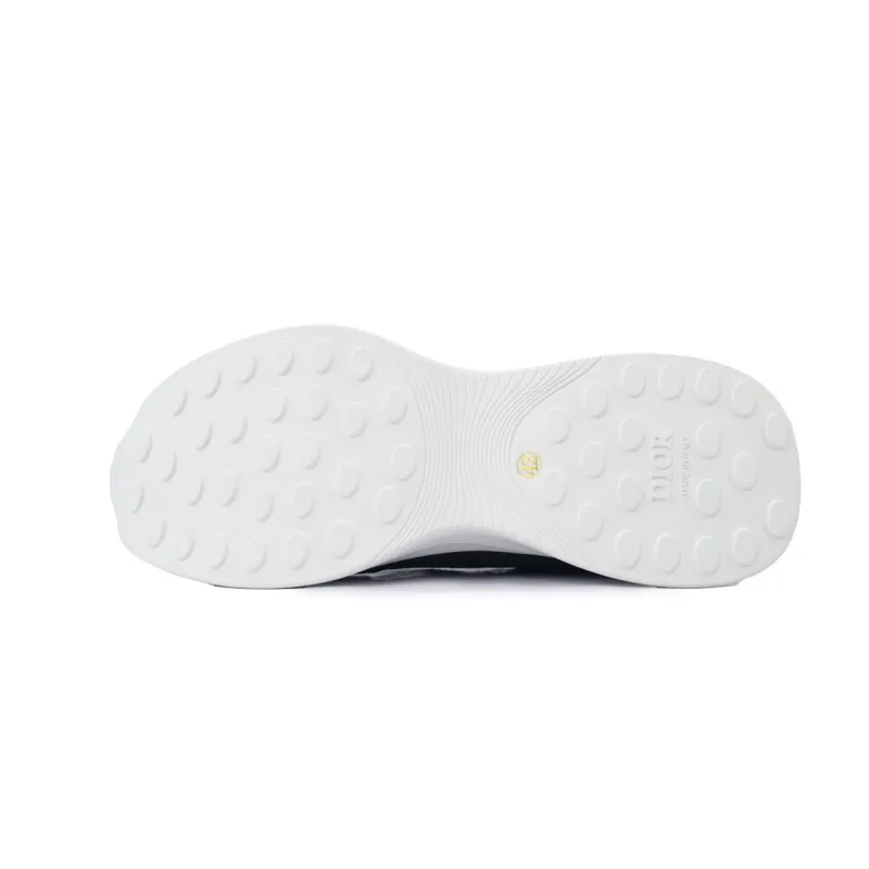 Dior B25 Runner Navy Blue Oblique Jacquard 3SN299ZIR-H561