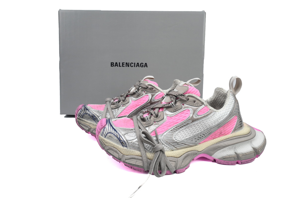 Balenciaga Silver Pink 734731 W3XL5 9050